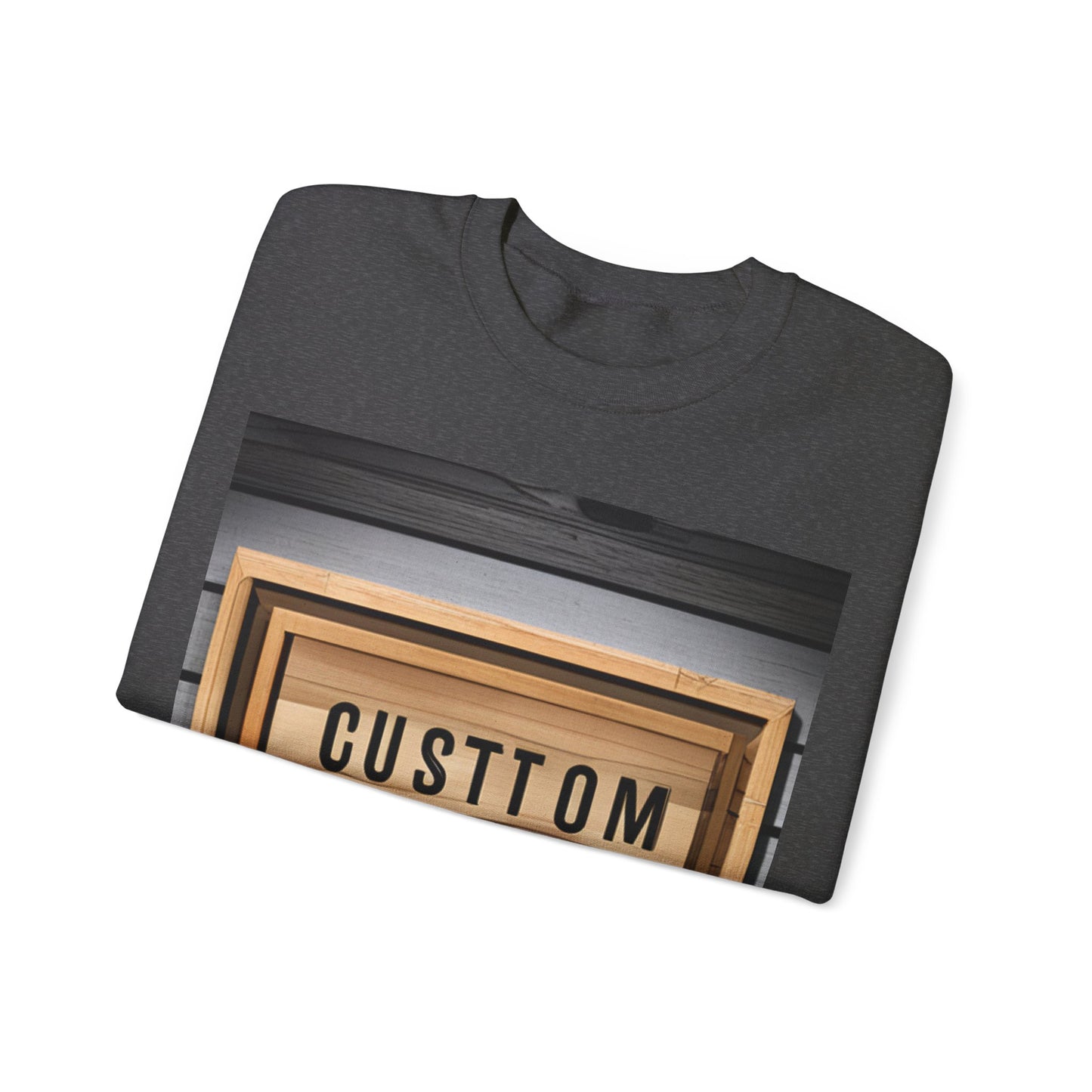 NAAMS Unisex Classic Fit Design Your Own Crewneck Sweatshirt - 8.0 oz 100% Cotton