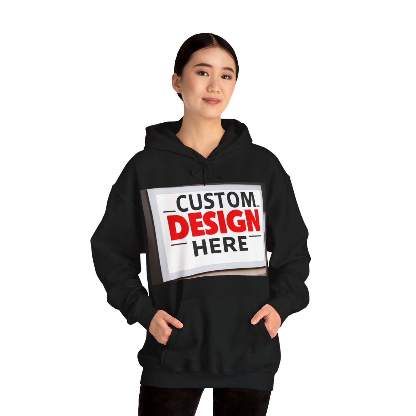NAAMS Unisex Classic Fit Design Your Own Hoodie - 8.0 oz 100% Cotton