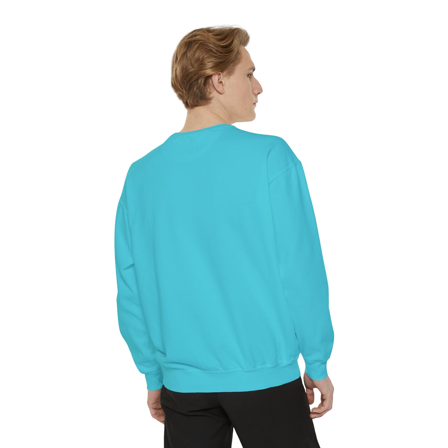 NAAMS Unisex Classic Fit Design Your Own Crewneck Garment-Dyed Sweatshirt - 9.5 oz 80% Cotton