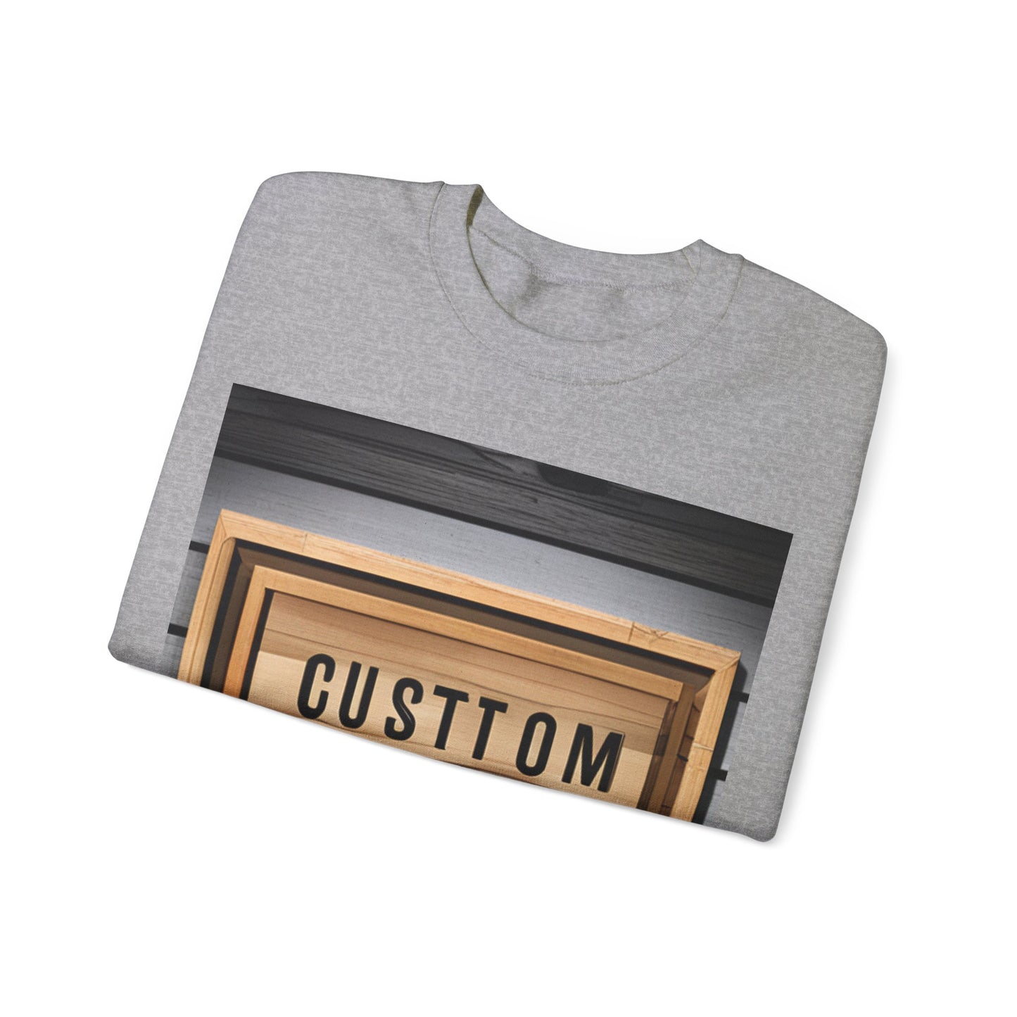 NAAMS Unisex Classic Fit Design Your Own Crewneck Sweatshirt - 8.0 oz 100% Cotton