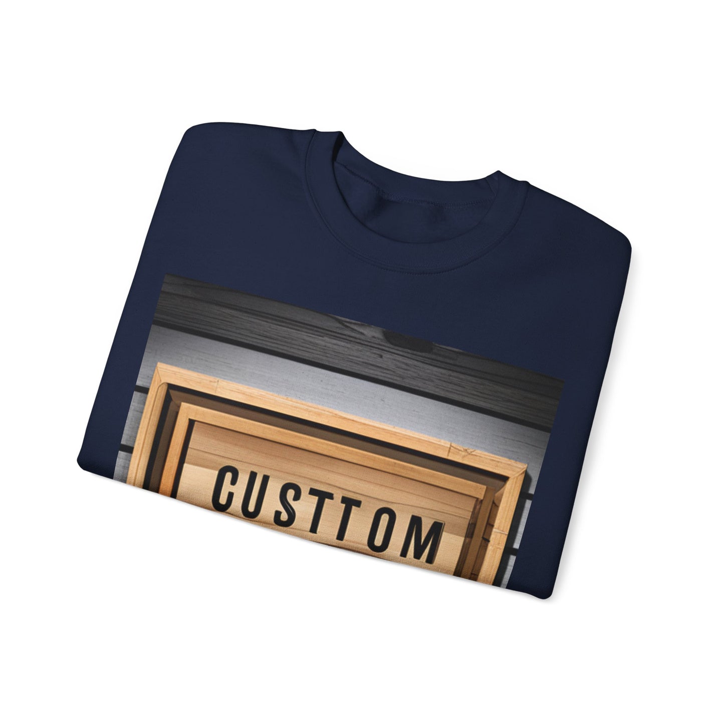 NAAMS Unisex Classic Fit Design Your Own Crewneck Sweatshirt - 8.0 oz 100% Cotton