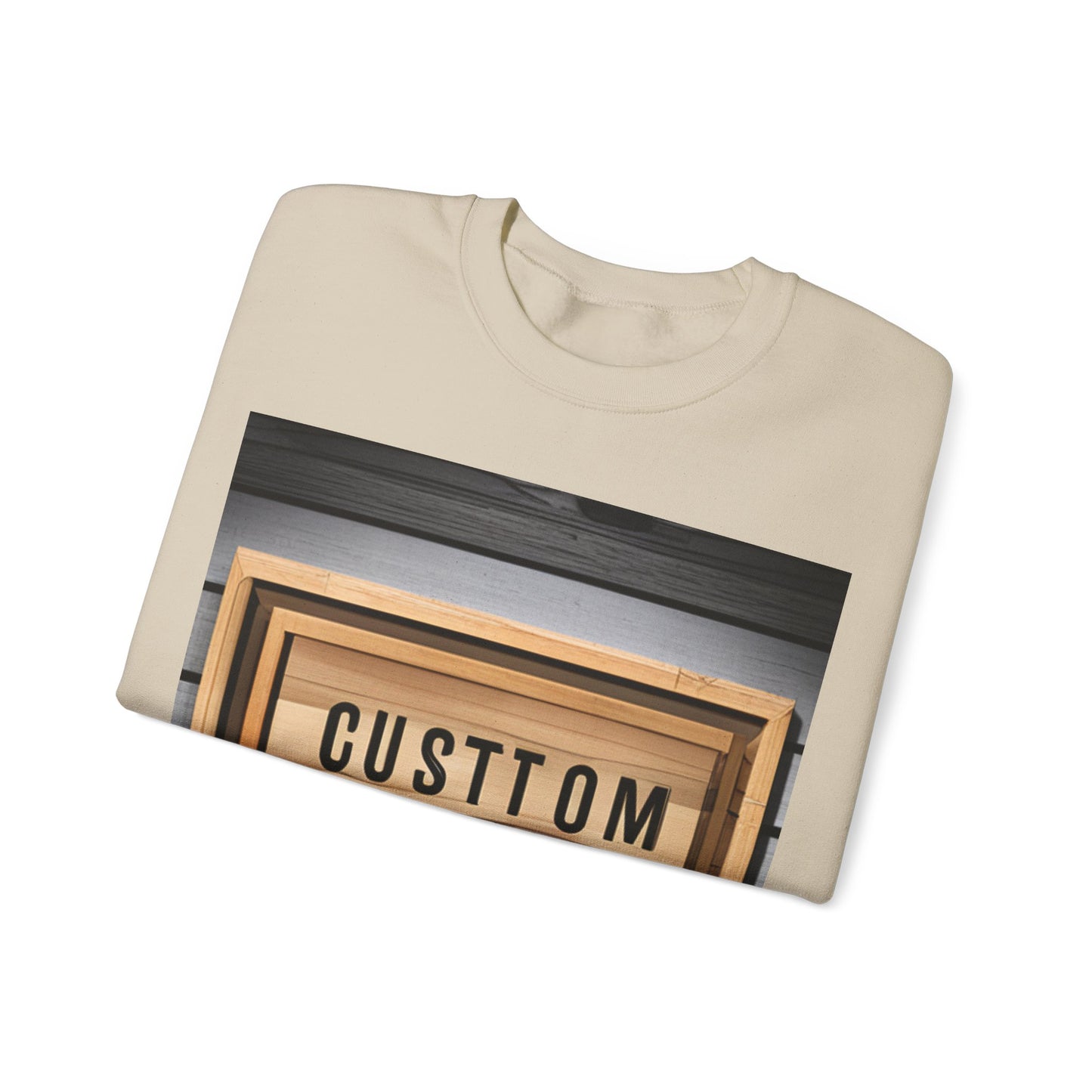 NAAMS Unisex Classic Fit Design Your Own Crewneck Sweatshirt - 8.0 oz 100% Cotton
