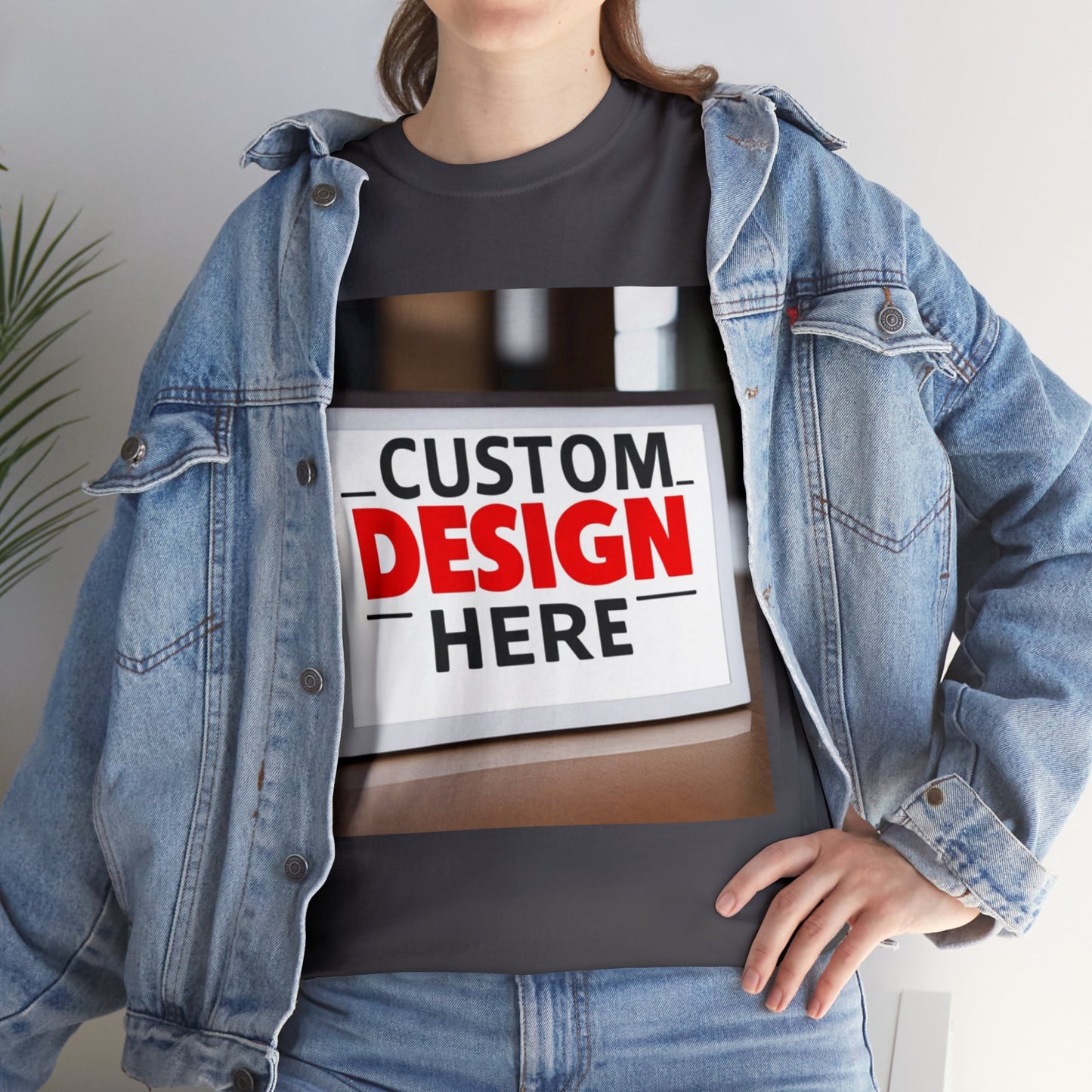NAAMS Design Your Custom Tee - Unisex 5.3oz 100% Cotton Jersey Short Sleeve Tee