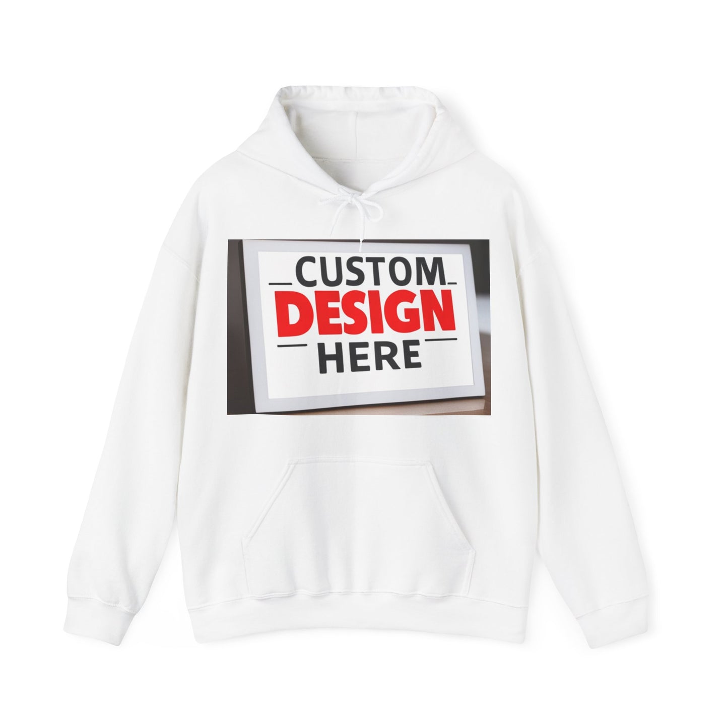 NAAMS Unisex Classic Fit Design Your Own Hoodie - 8.0 oz 100% Cotton