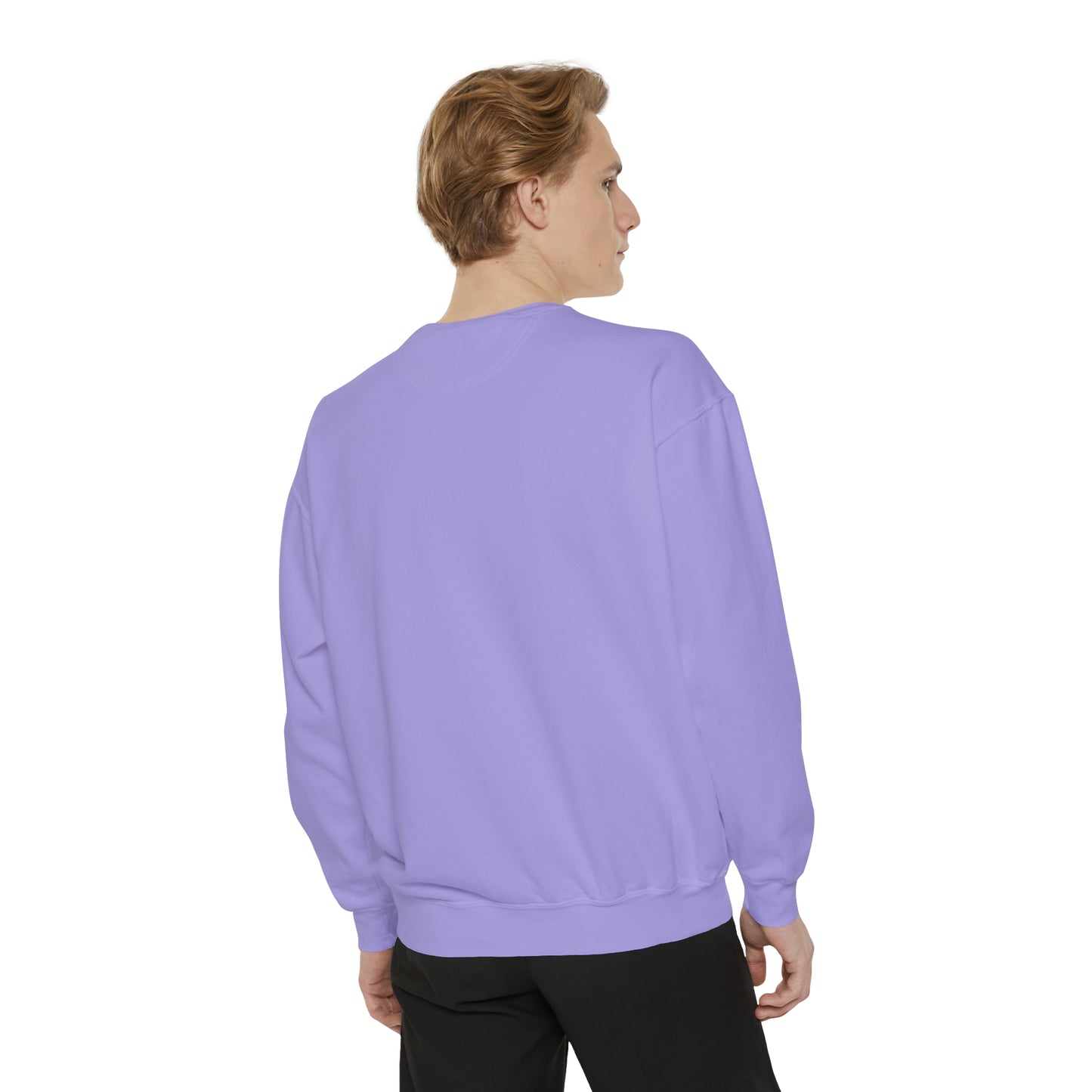 NAAMS Unisex Classic Fit Design Your Own Crewneck Garment-Dyed Sweatshirt - 9.5 oz 80% Cotton