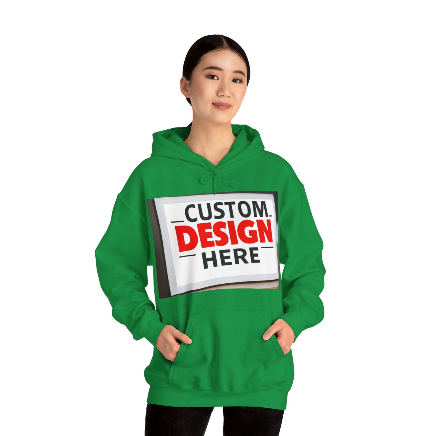 NAAMS Unisex Classic Fit Design Your Own Hoodie - 8.0 oz 100% Cotton