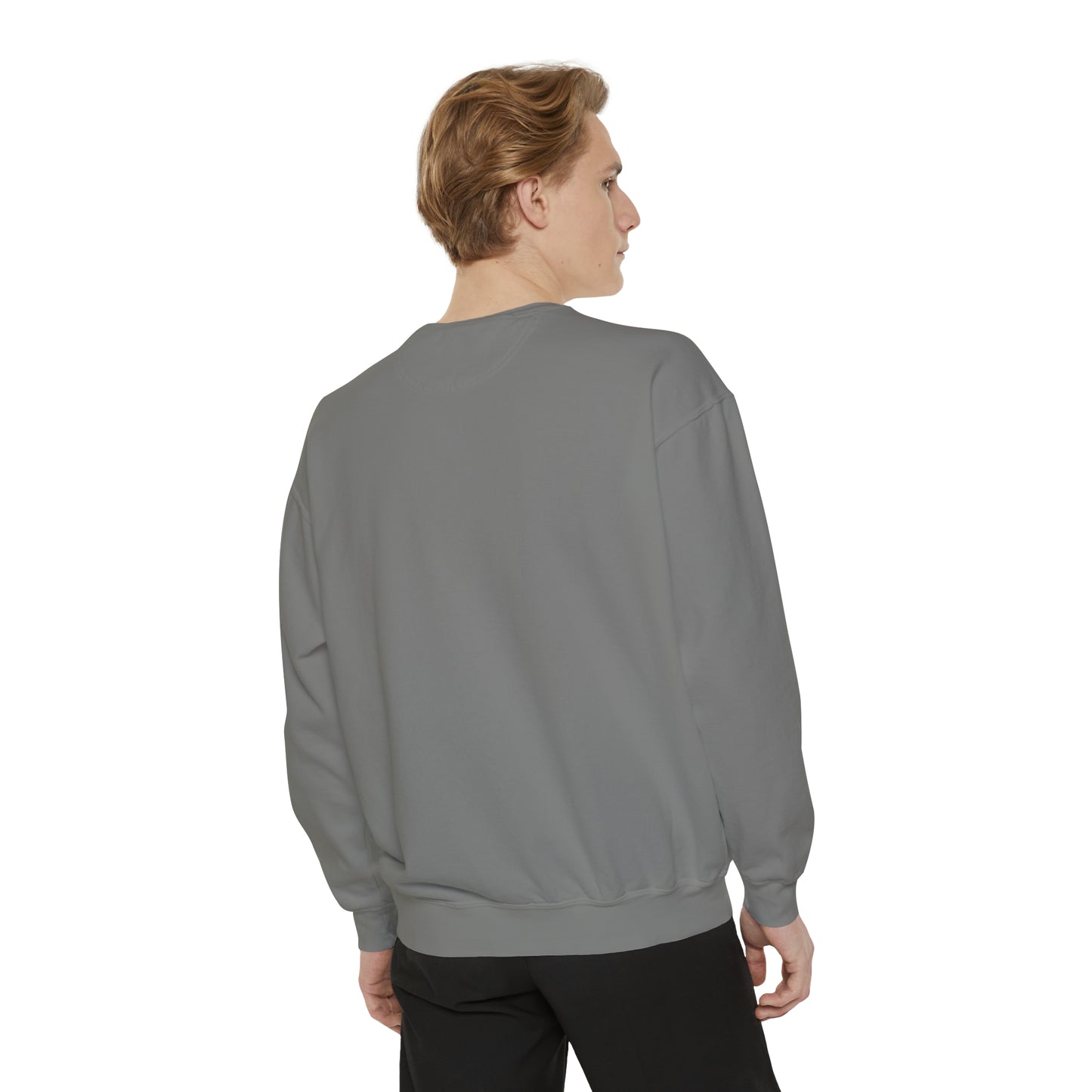 NAAMS Unisex Classic Fit Design Your Own Crewneck Garment-Dyed Sweatshirt - 9.5 oz 80% Cotton