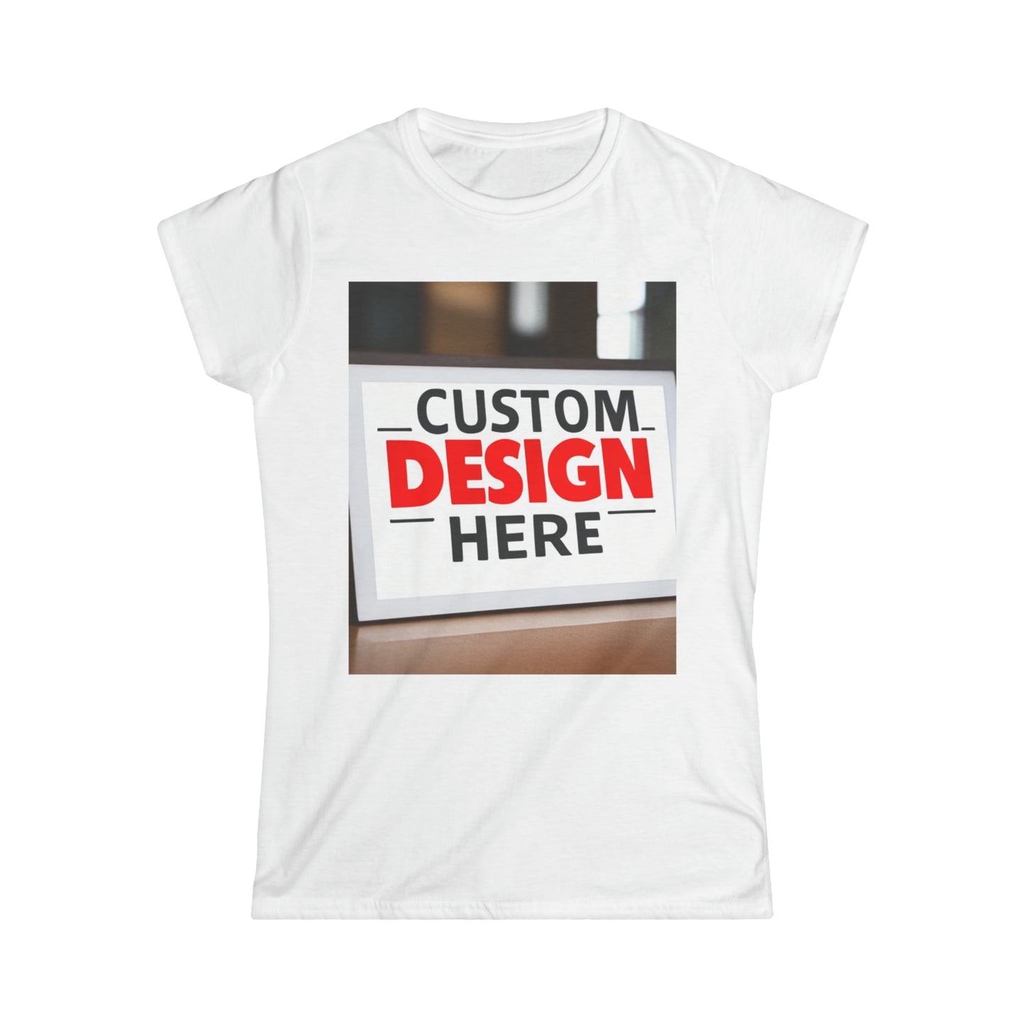 NAAMS Women's Design your Own Softstyle Tee - 4.5oz 100% Cotton