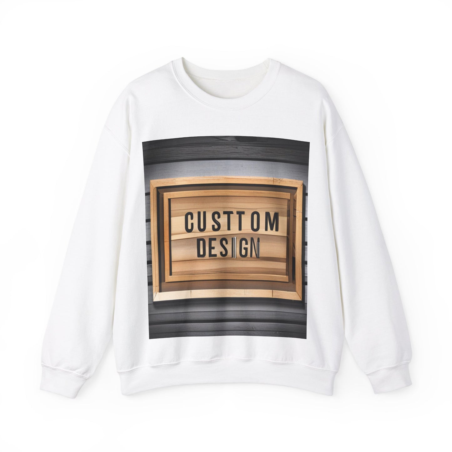 NAAMS Unisex Classic Fit Design Your Own Crewneck Sweatshirt - 8.0 oz 100% Cotton