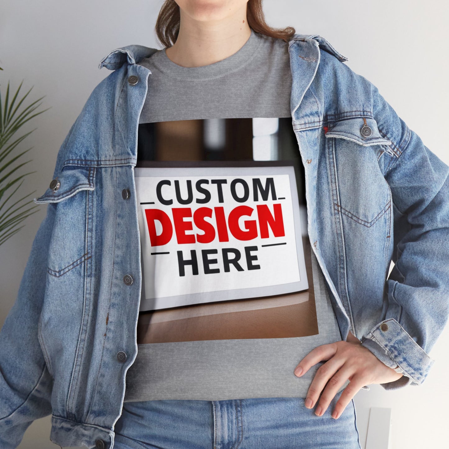 NAAMS Design Your Custom Tee - Unisex 5.3oz 100% Cotton Jersey Short Sleeve Tee
