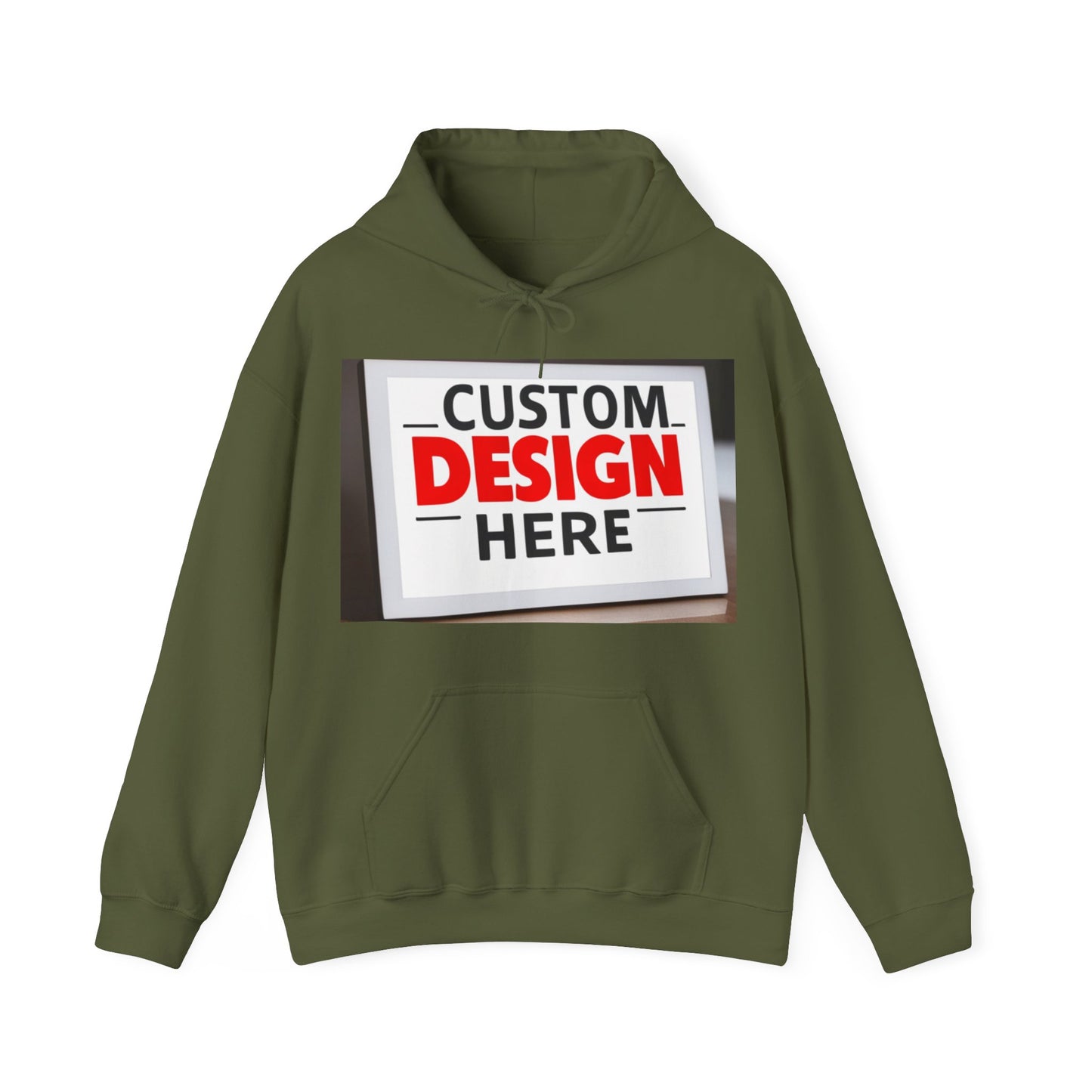 NAAMS Unisex Classic Fit Design Your Own Hoodie - 8.0 oz 100% Cotton
