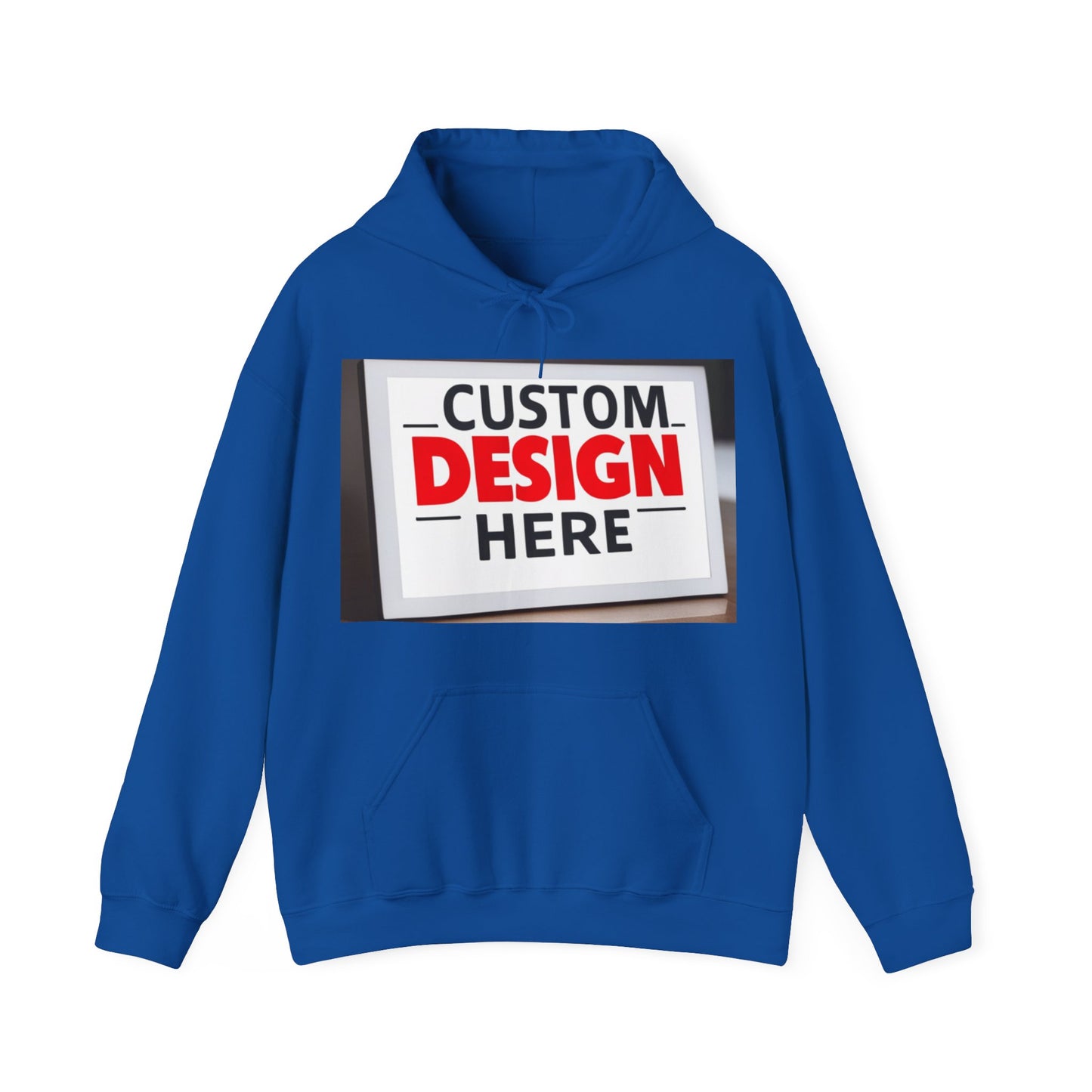 NAAMS Unisex Classic Fit Design Your Own Hoodie - 8.0 oz 100% Cotton