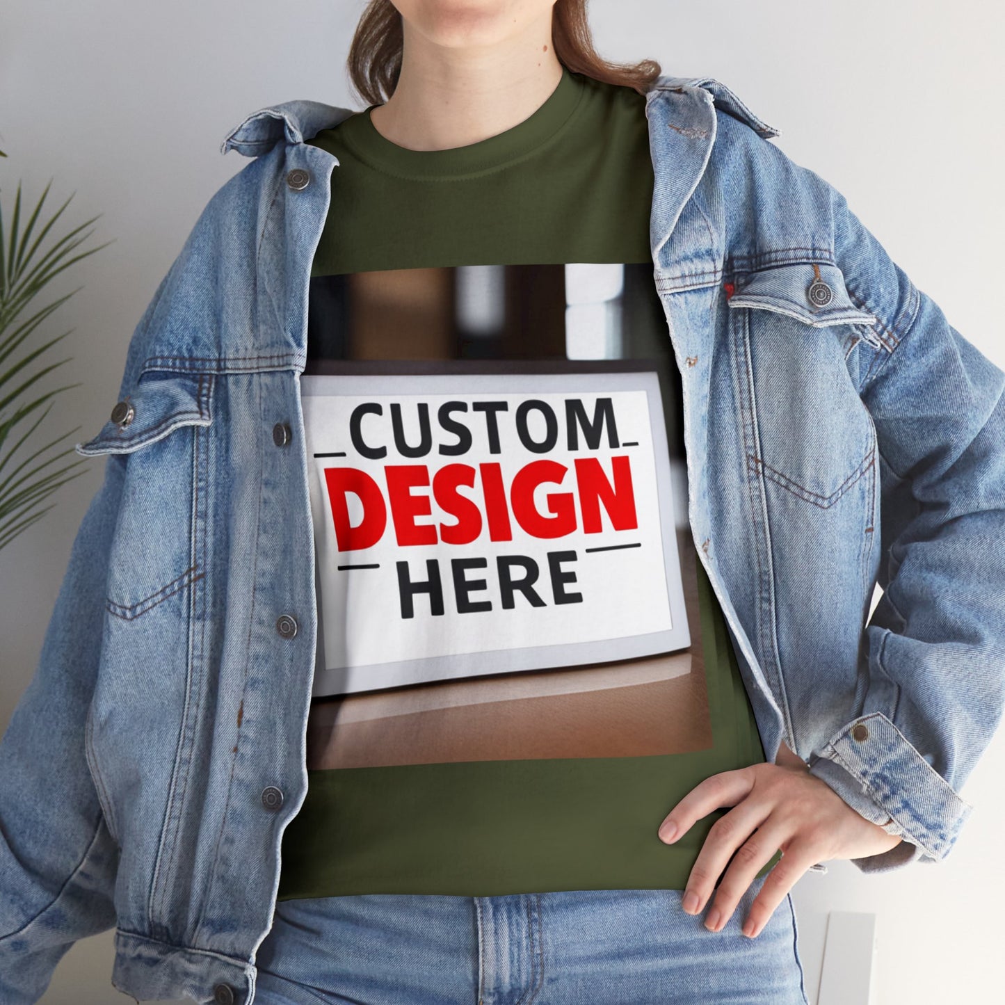 NAAMS Design Your Custom Tee - Unisex 5.3oz 100% Cotton Jersey Short Sleeve Tee