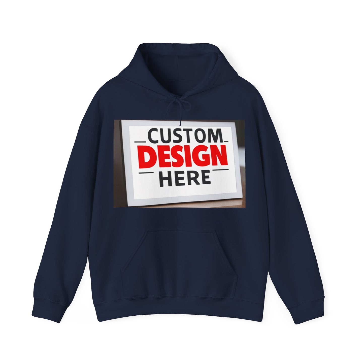 NAAMS Unisex Classic Fit Design Your Own Hoodie - 8.0 oz 100% Cotton