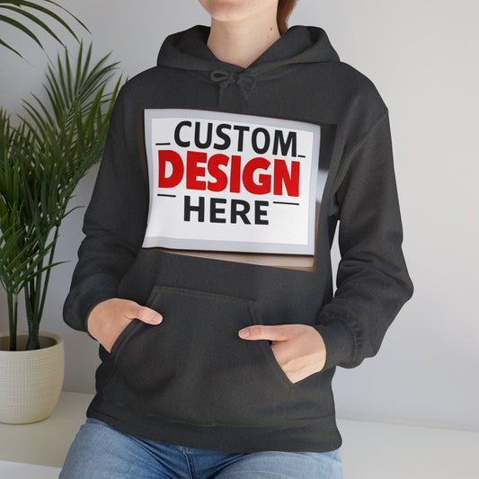 NAAMS Unisex Classic Fit Design Your Own Hoodie  -  8.0 oz 100% Cotton