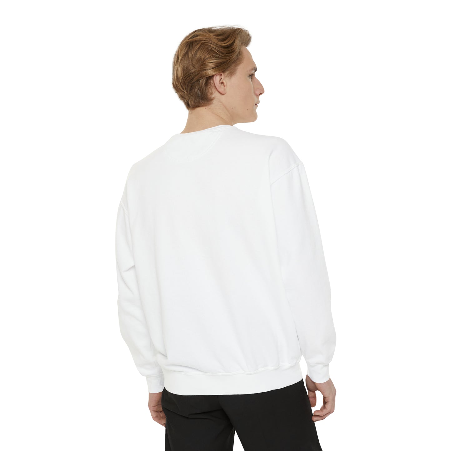NAAMS Unisex Classic Fit Design Your Own Crewneck Garment-Dyed Sweatshirt - 9.5 oz 80% Cotton