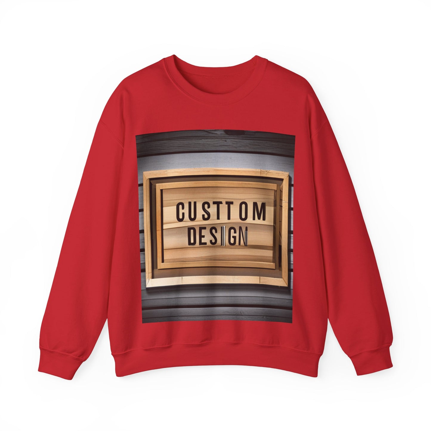 NAAMS Unisex Classic Fit Design Your Own Crewneck Sweatshirt - 8.0 oz 100% Cotton