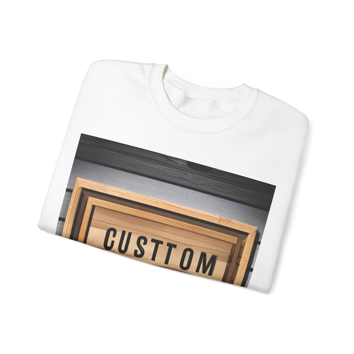 NAAMS Unisex Classic Fit Design Your Own Crewneck Sweatshirt - 8.0 oz 100% Cotton