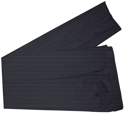 100% Cashmere Bright Grey Herringbone Made To Measure Pant  - CER0001_MTM_SP