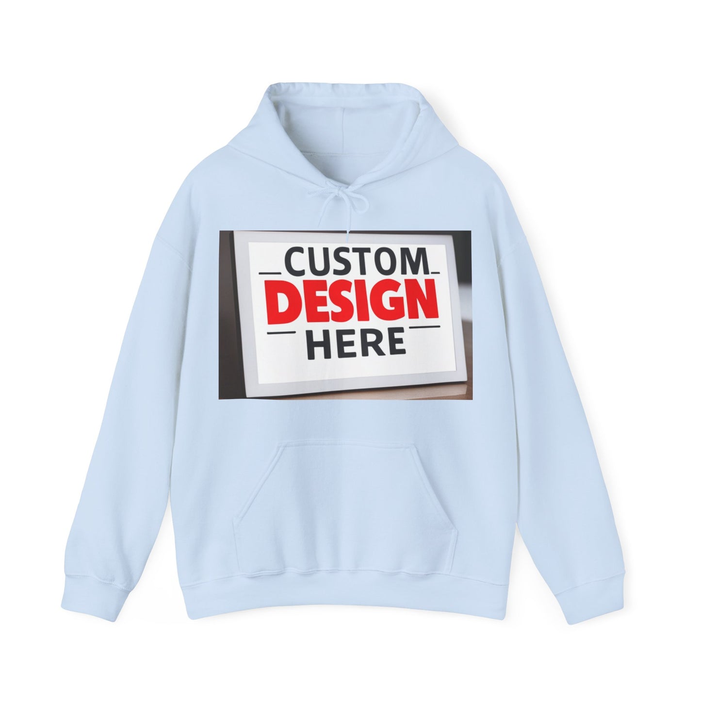 NAAMS Unisex Classic Fit Design Your Own Hoodie - 8.0 oz 100% Cotton