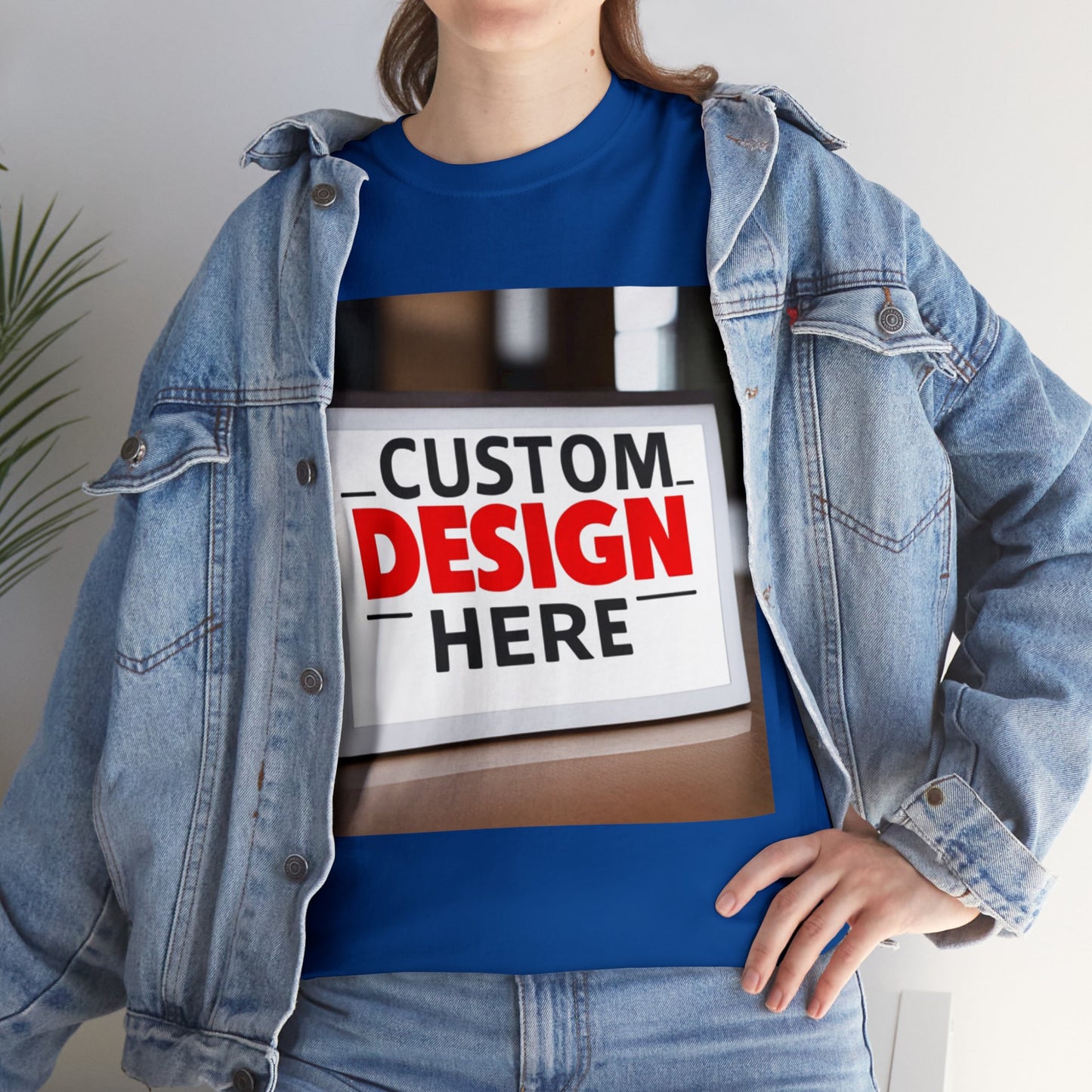 NAAMS Design Your Custom Tee - Unisex 5.3oz 100% Cotton Jersey Short Sleeve Tee