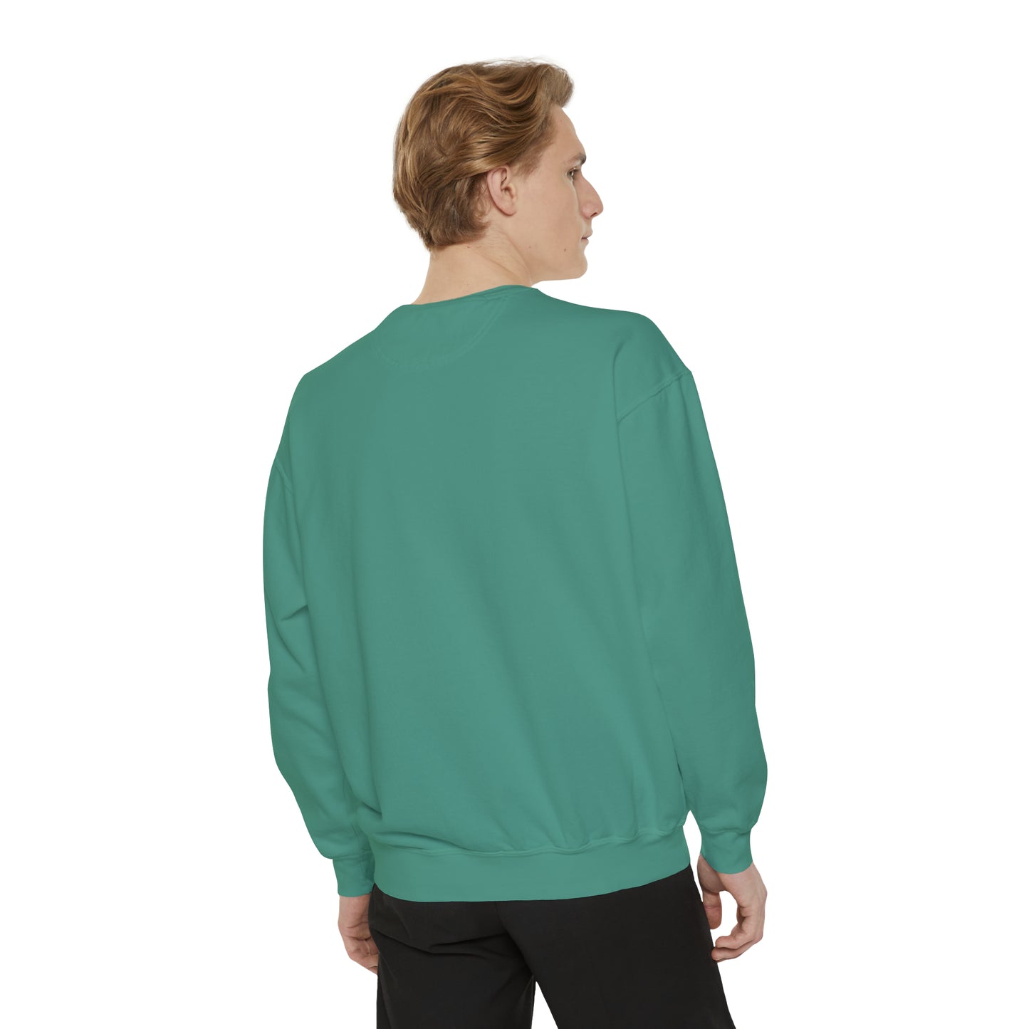 NAAMS Unisex Classic Fit Design Your Own Crewneck Garment-Dyed Sweatshirt - 9.5 oz 80% Cotton