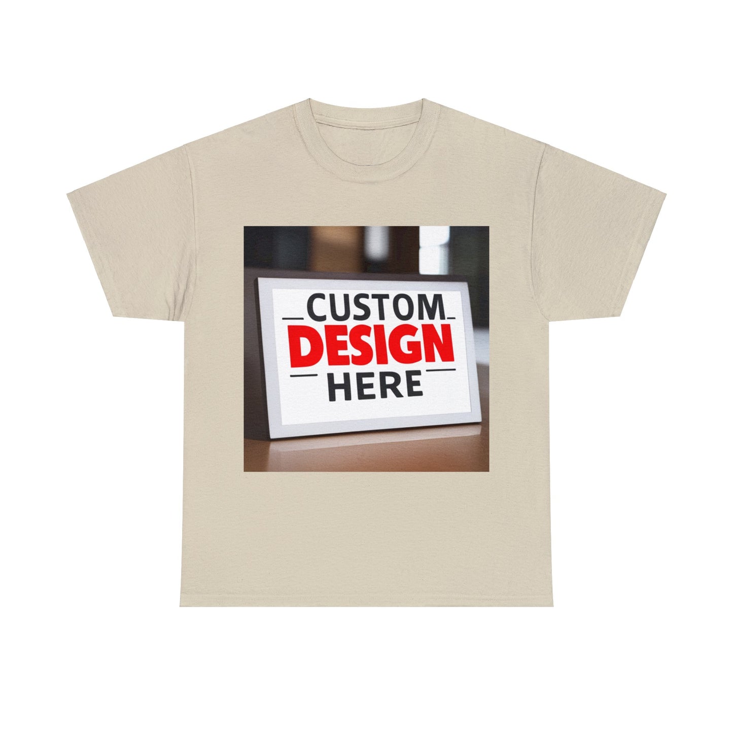 NAAMS Design Your Custom Tee - Unisex 5.3oz 100% Cotton Jersey Short Sleeve Tee