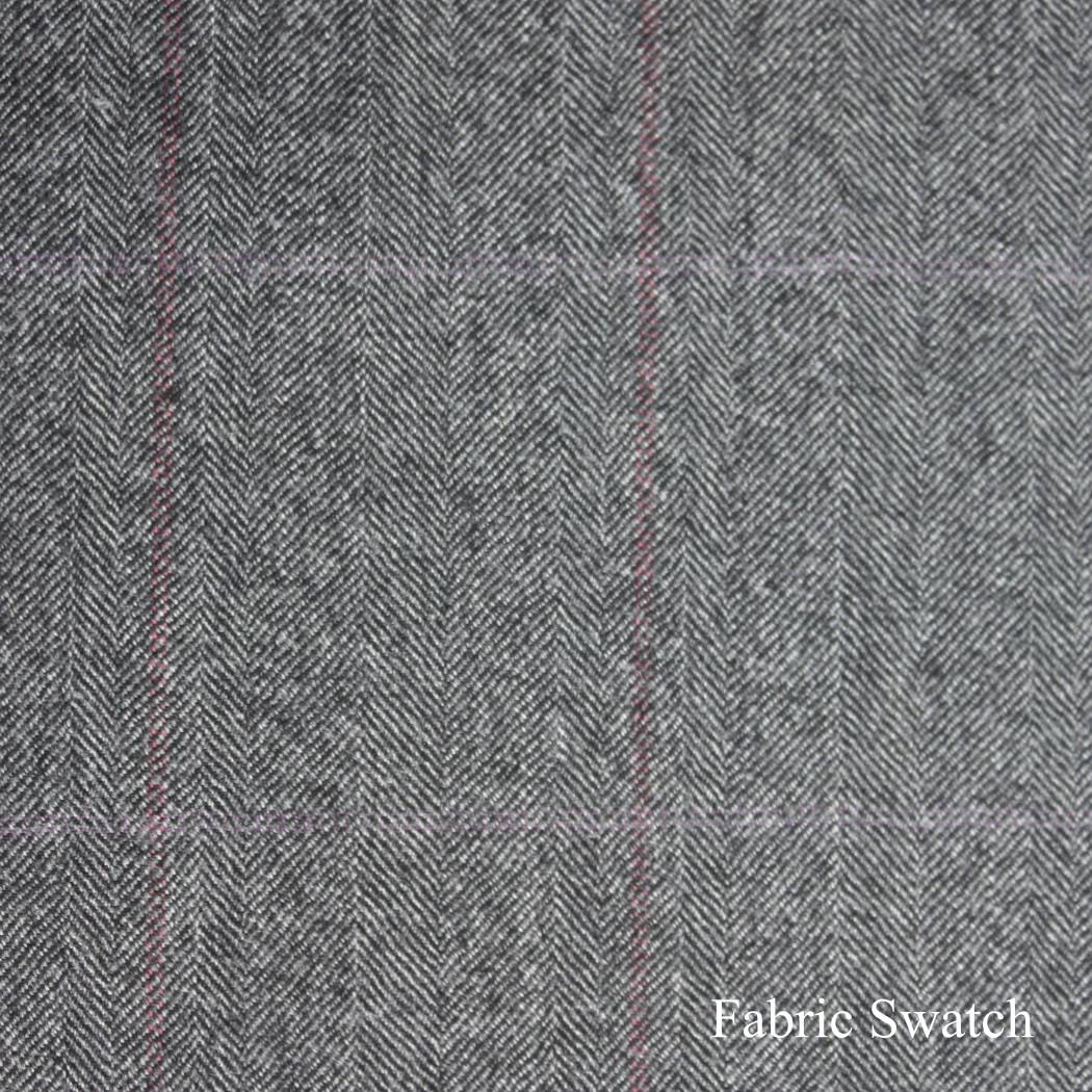 Stripes & Herringbone Made To Measure Vest  - ET0016_MTM_SV