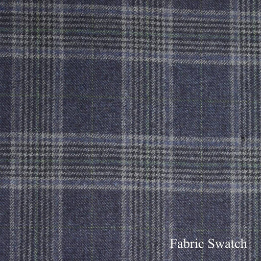 Plaid Made To Measure Vest  - ET0021_MTM_SV