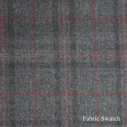 Plaid Made To Measure Vest  - ET0035_MTM_SV