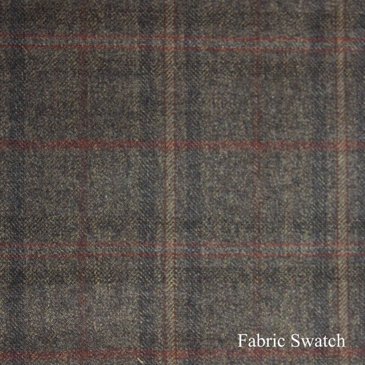 Plaid Made To Measure Vest  - ET0039_MTM_SV