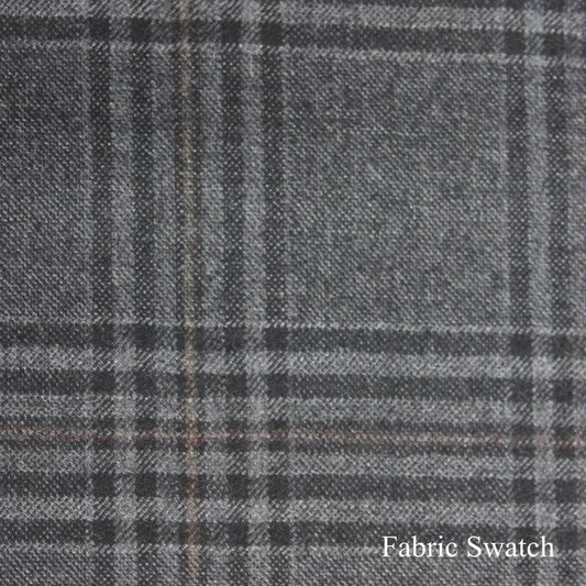 Plaid Made To Measure Vest  - ET0044_MTM_SV
