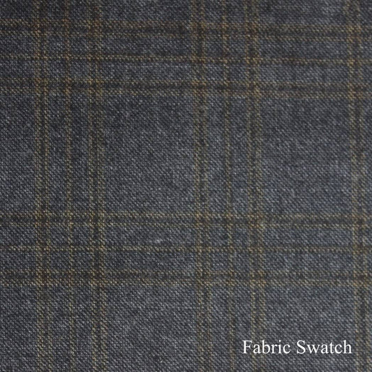 Plaid Made To Measure Vest  - ET0054_MTM_SV