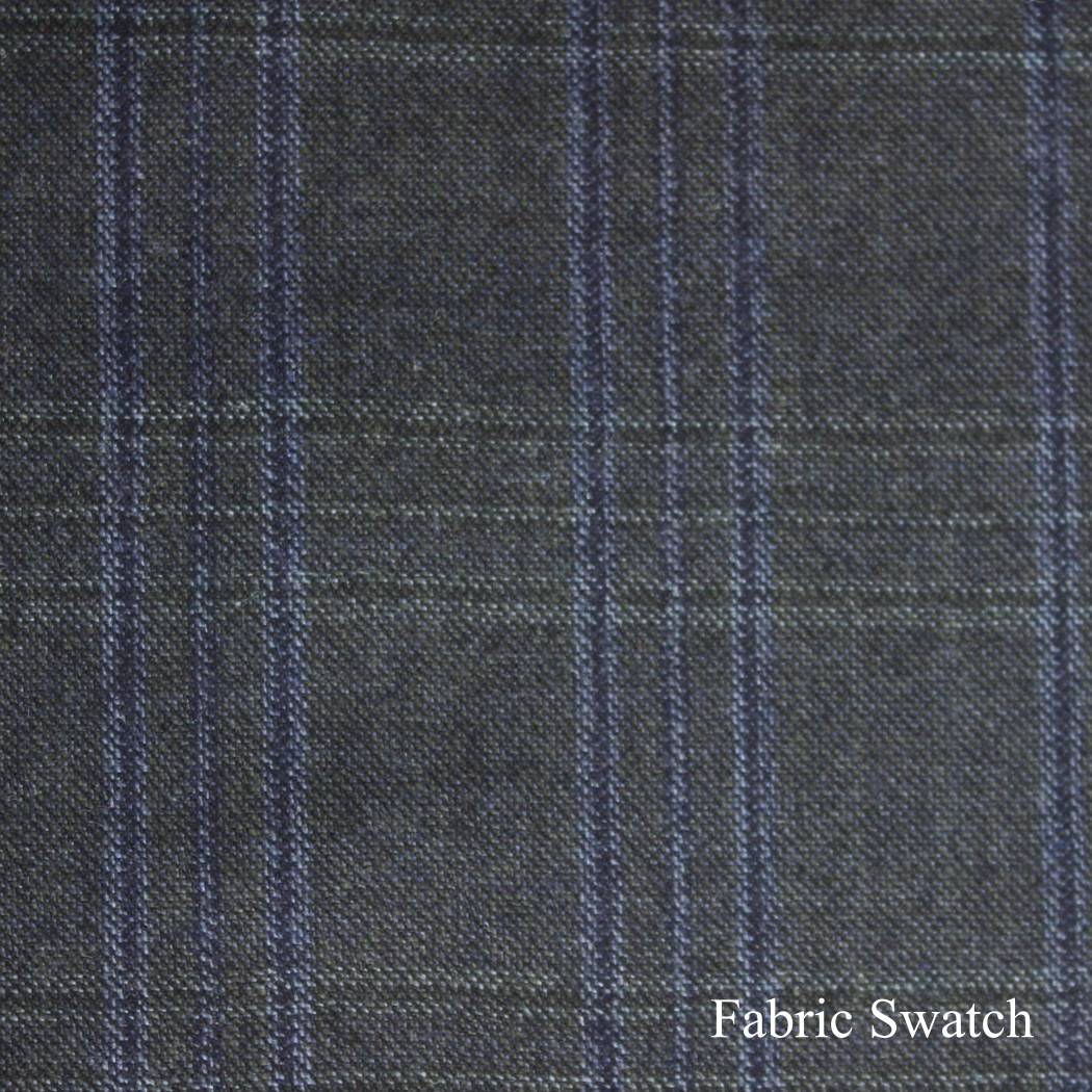 Plaid Made To Measure Vest  - ET0055_MTM_SV