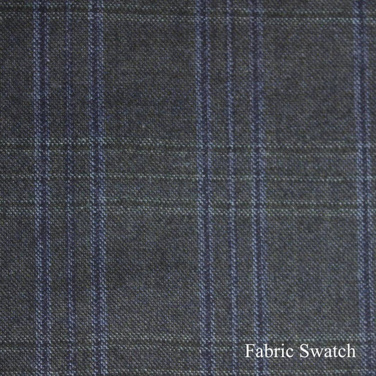 Plaid Made To Measure Vest  - ET0055_MTM_SV