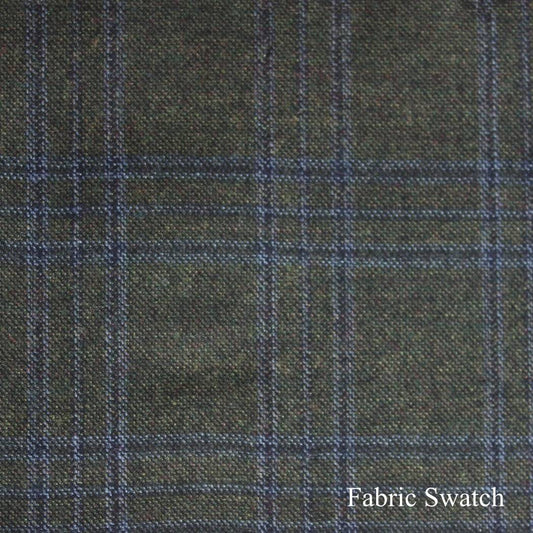 Plaid Made To Measure Vest  - ET0056_MTM_SV
