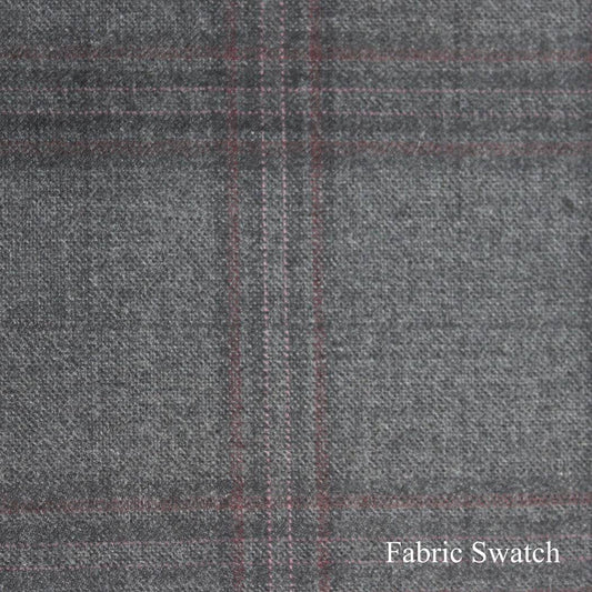 Plaid Made To Measure Vest  - ET0057_MTM_SV