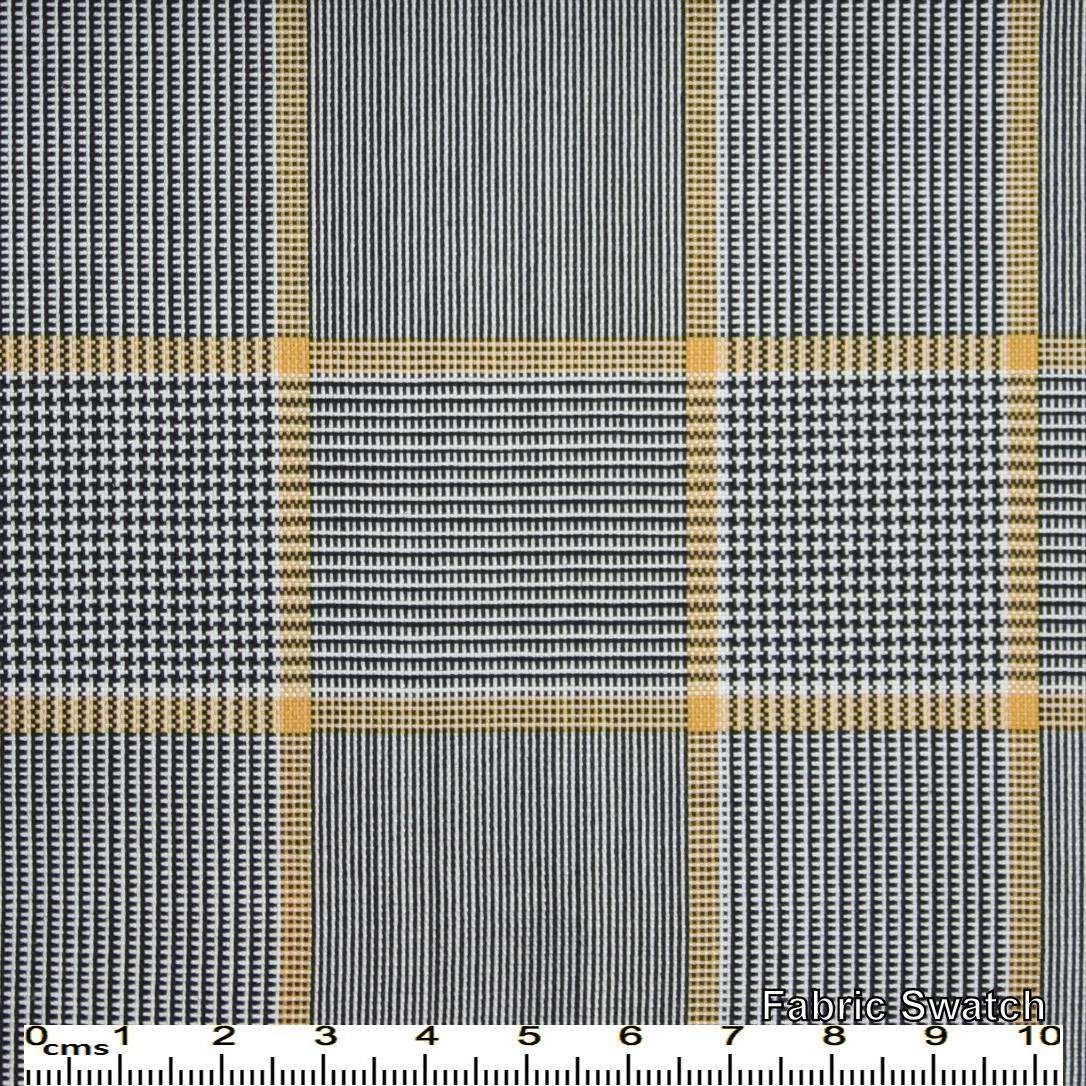 Aluminium Grey Glencheck Made To Measure Pant - VBC0105_MTM_SP