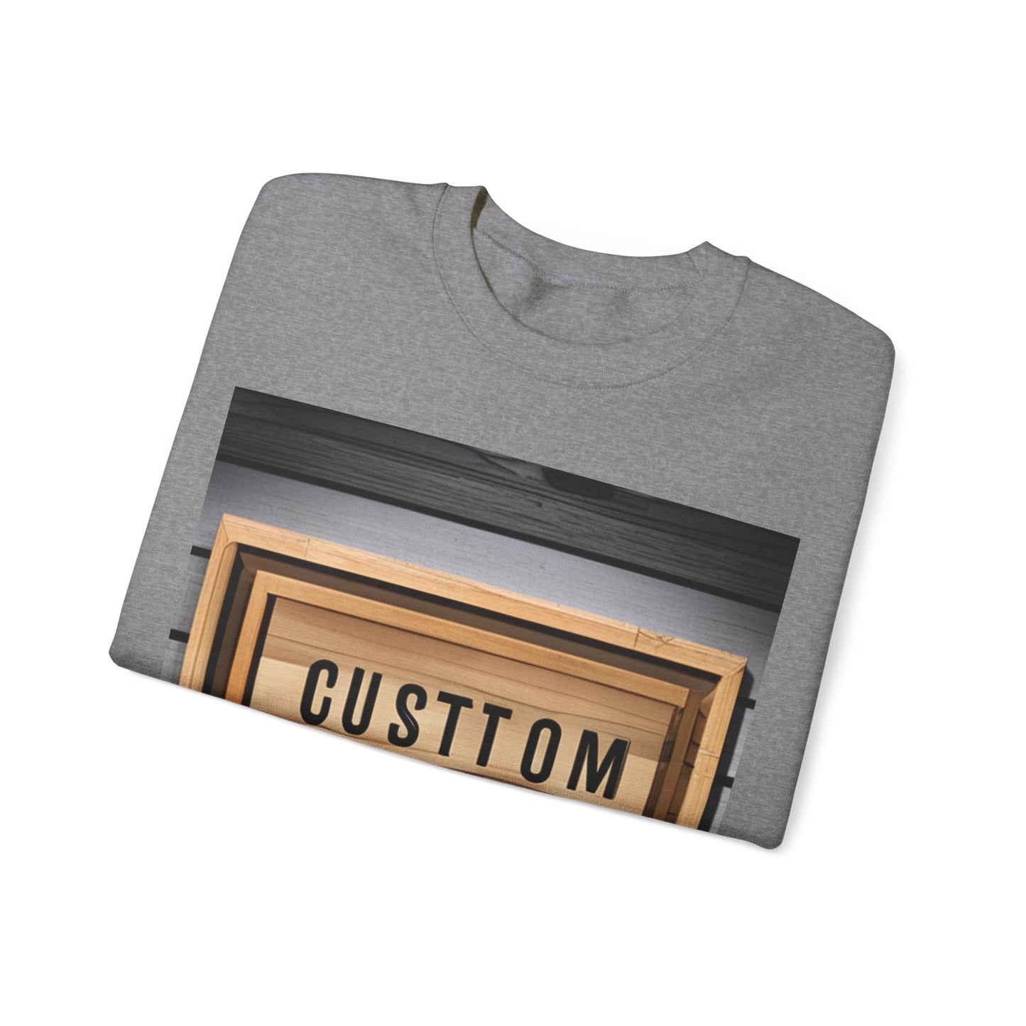 NAAMS Unisex Classic Fit Design Your Own Crewneck Sweatshirt - 8.0 oz 100% Cotton