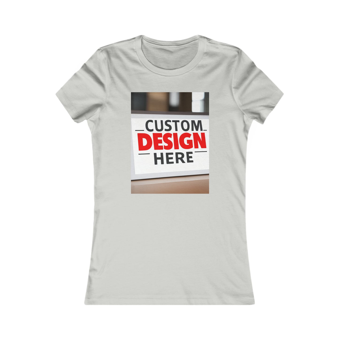 NAAMS Women's Design your Own Favorite Tee - 4.2 oz 100% airlume Cotton