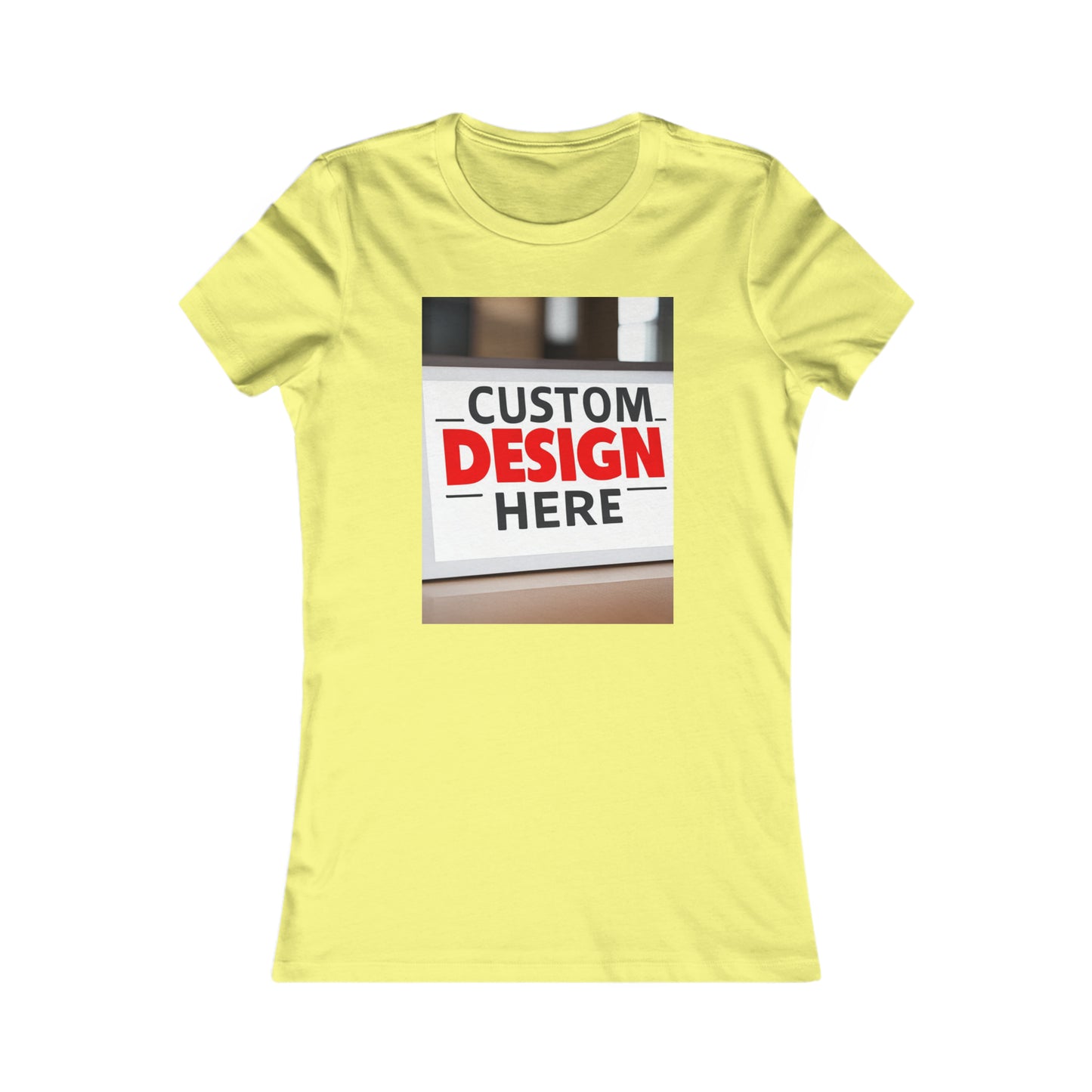 NAAMS Women's Design your Own Favorite Tee - 4.2 oz 100% airlume Cotton