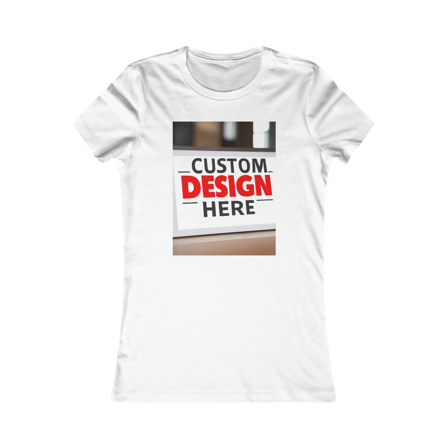 NAAMS Women's Design your Own Favorite Tee - 4.2 oz 100% airlume Cotton