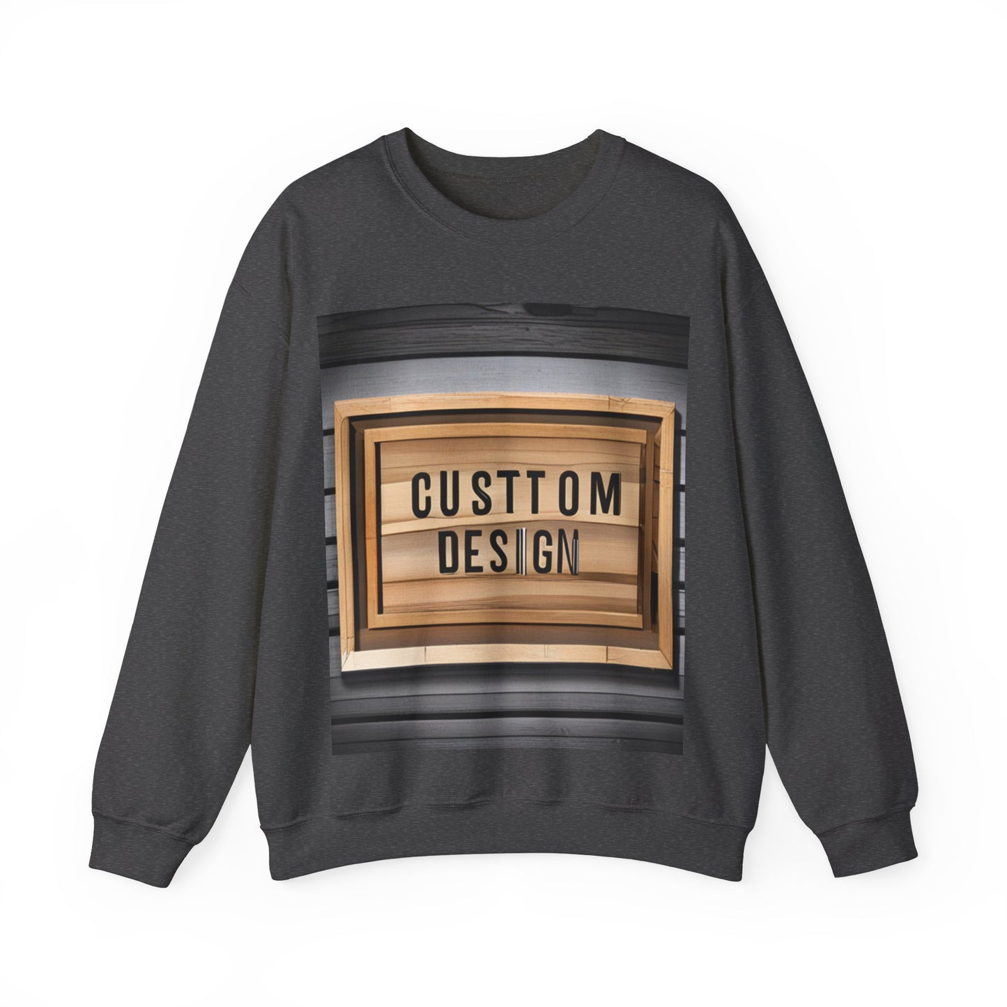 NAAMS Unisex Classic Fit Design Your Own Crewneck Sweatshirt - 8.0 oz 100% Cotton