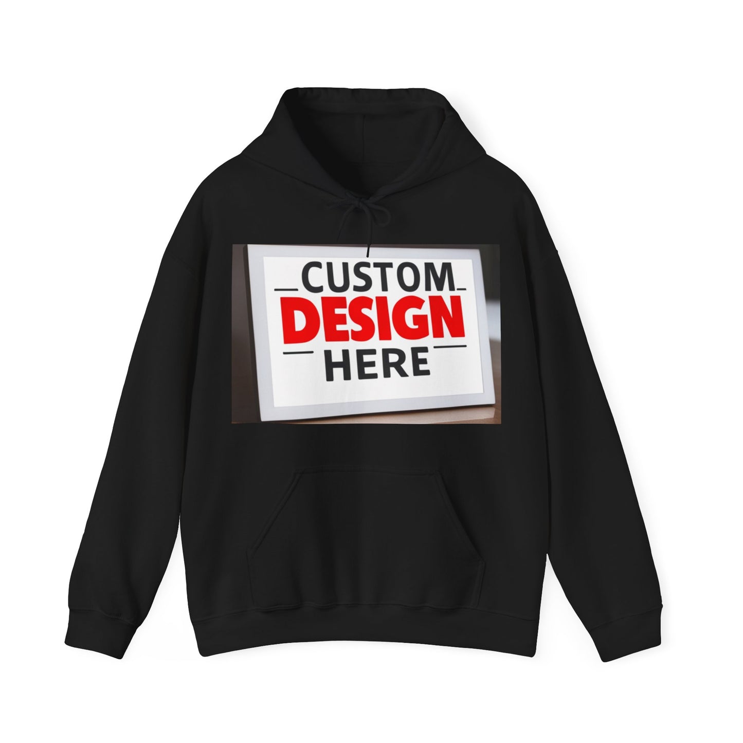 NAAMS Unisex Classic Fit Design Your Own Hoodie - 8.0 oz 100% Cotton