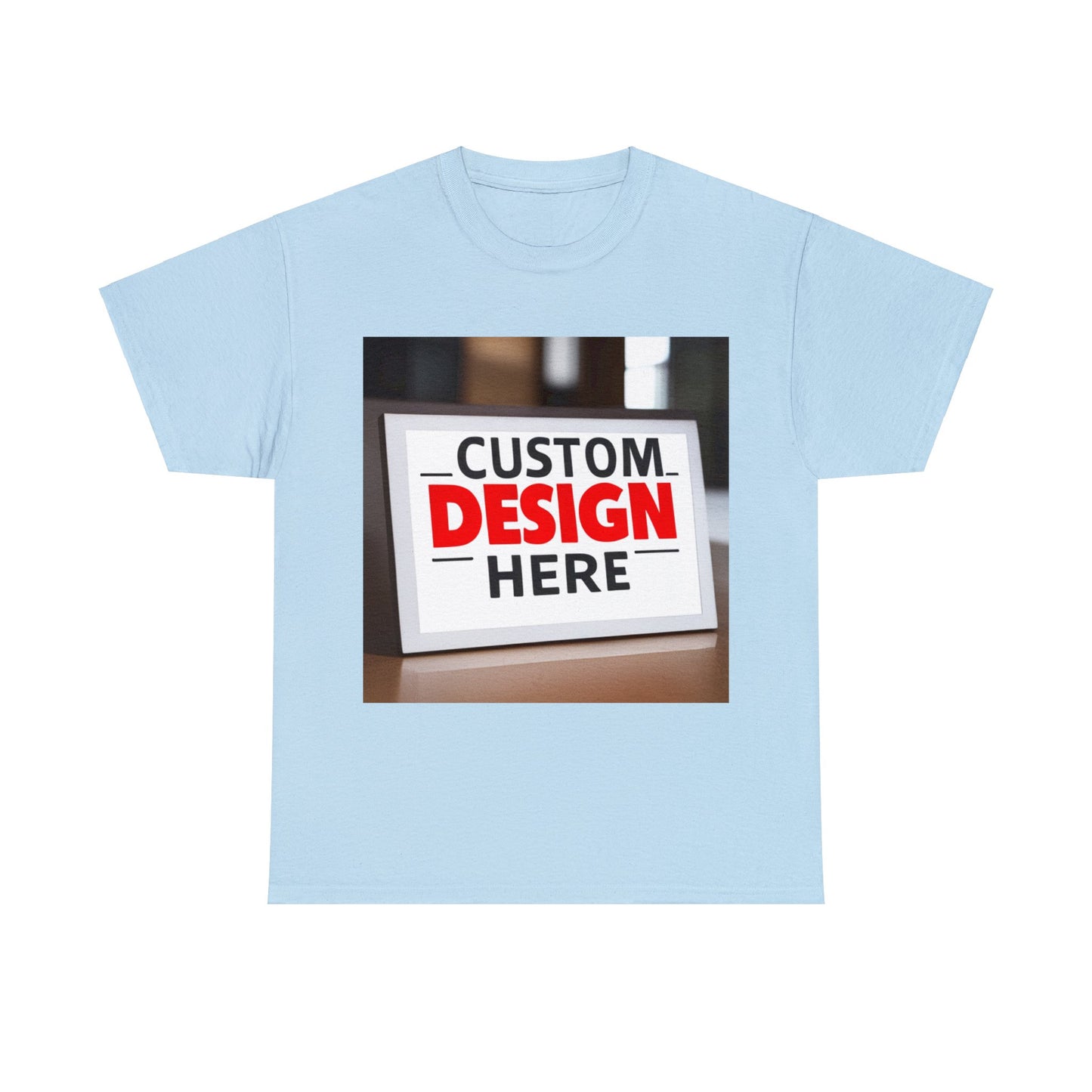 NAAMS Design Your Custom Tee - Unisex 5.3oz 100% Cotton Jersey Short Sleeve Tee