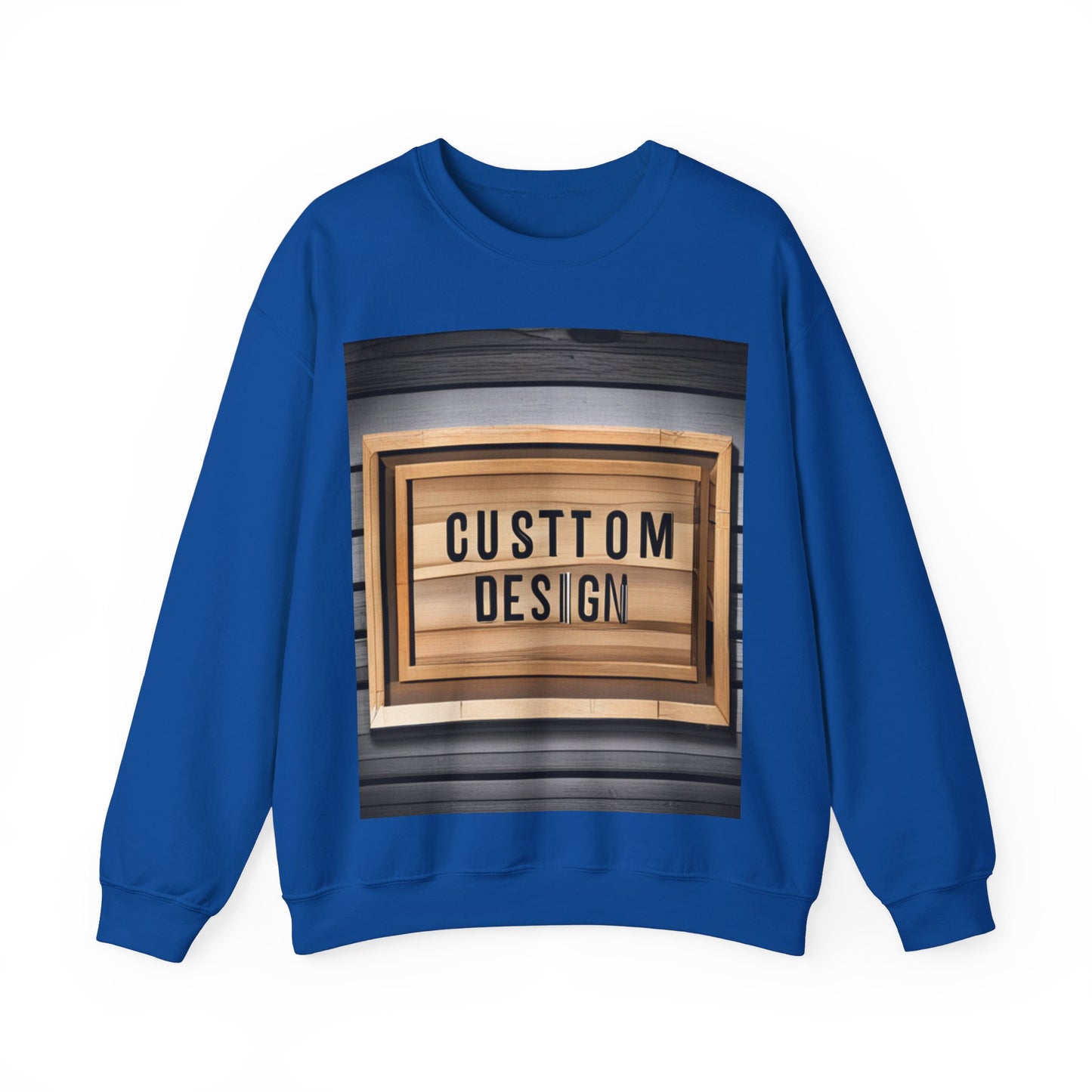 NAAMS Unisex Classic Fit Design Your Own Crewneck Sweatshirt - 8.0 oz 100% Cotton