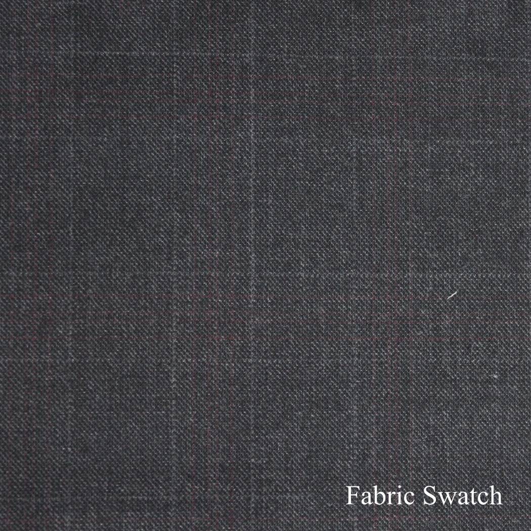 Windowpane Made To Measure Vest  - ET0264_MTM_SV