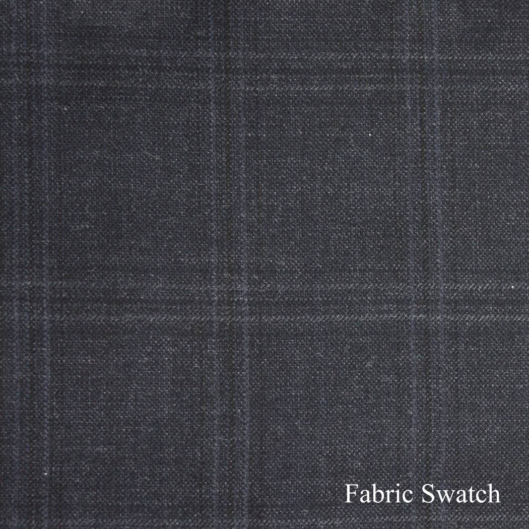 Plaid Made To Measure Vest  - ET0266_MTM_SV