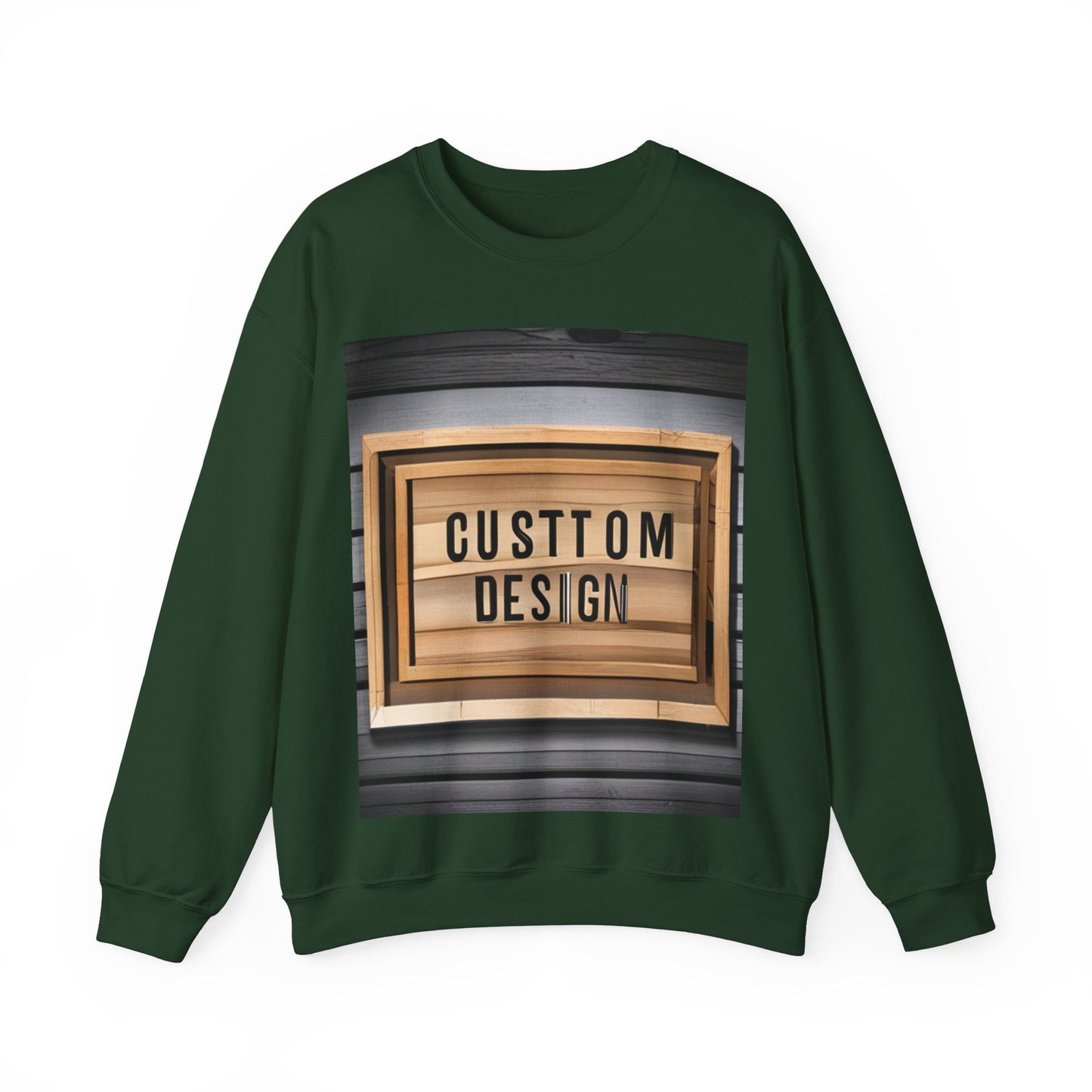 NAAMS Unisex Classic Fit Design Your Own Crewneck Sweatshirt - 8.0 oz 100% Cotton