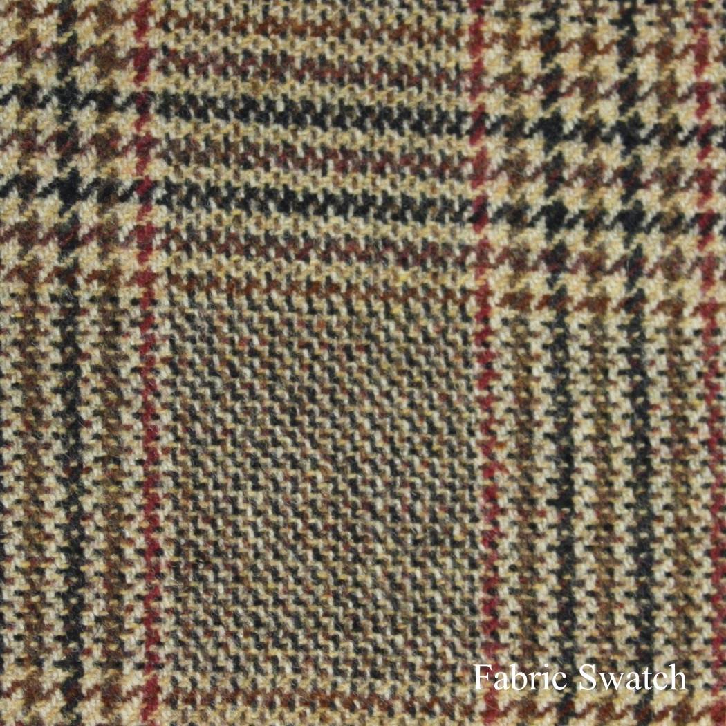 Houndstooth Plaid Made To Measure Vest - ET0095_MTM_SV